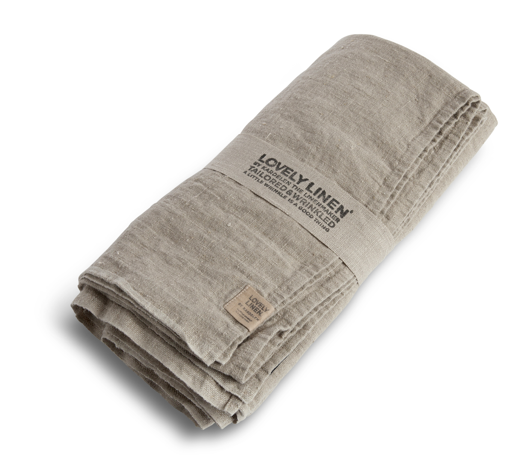 Lovely Linen - Lovely Linneduk Natural Beige 145x300cm från Sleepo