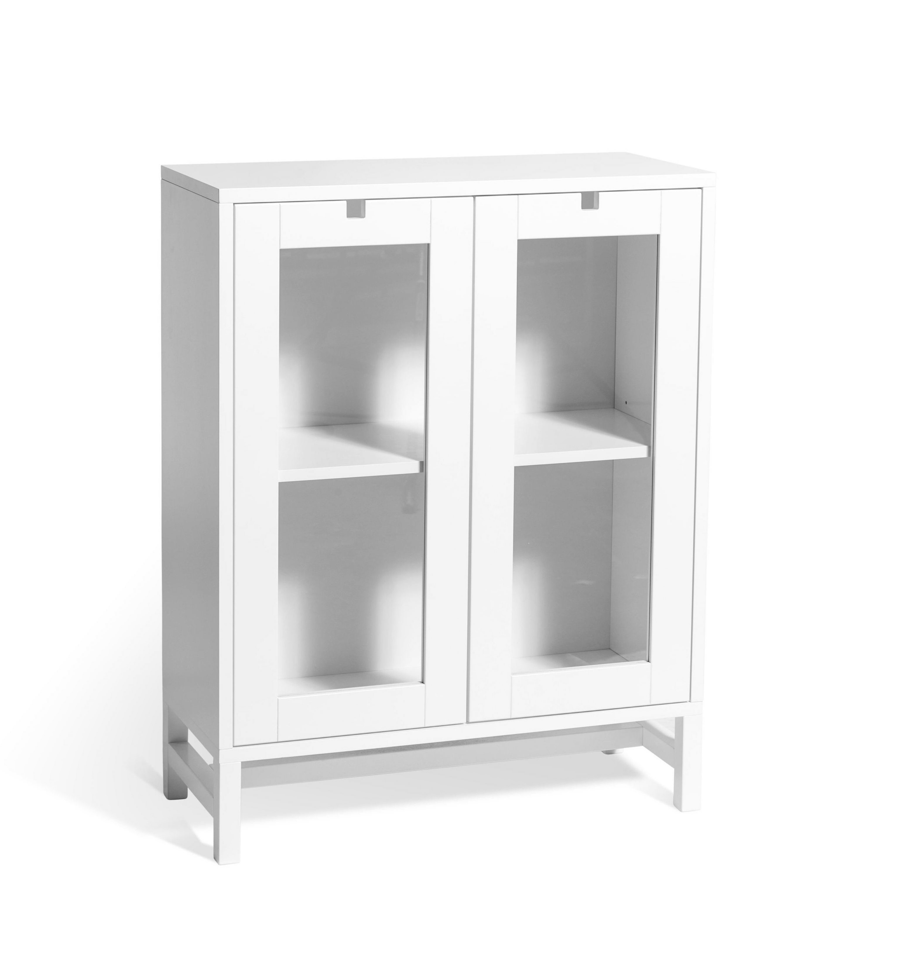 Mavis - Falsterbo Vitrinskåp Vit 90cm