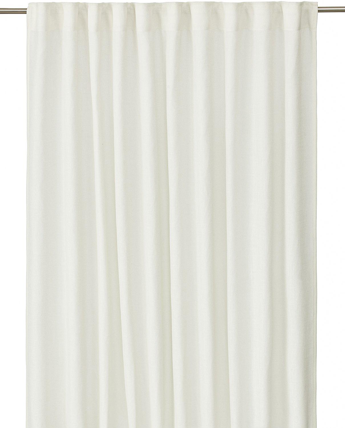 Svanefors - Cecil Gardinlängd Offwhite 320cm 2-pack - Vit - 100% PES - Gardinlängder